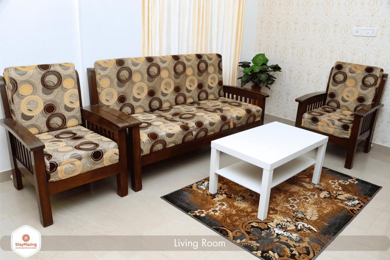 Staymazing-1,2 & 3 Bhk Ac Apartments In Hebbal-5Mins To Manyata-30Mins To Airport Бангалор Экстерьер фото
