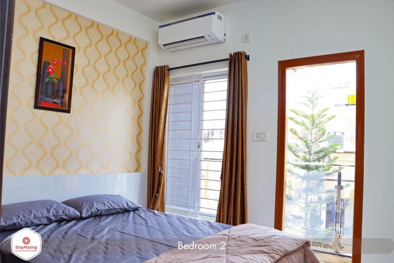 Staymazing-1,2 & 3 Bhk Ac Apartments In Hebbal-5Mins To Manyata-30Mins To Airport Бангалор Экстерьер фото