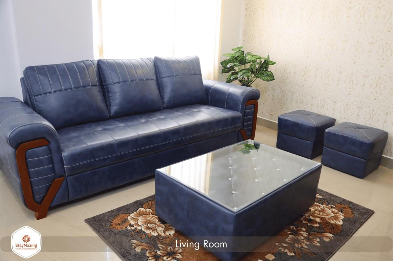 Staymazing-1,2 & 3 Bhk Ac Apartments In Hebbal-5Mins To Manyata-30Mins To Airport Бангалор Экстерьер фото