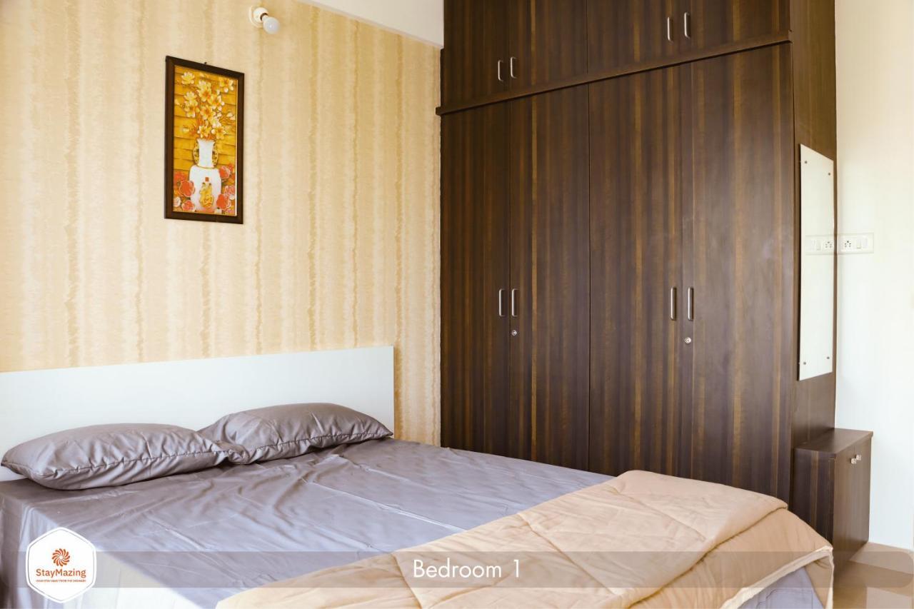 Staymazing-1,2 & 3 Bhk Ac Apartments In Hebbal-5Mins To Manyata-30Mins To Airport Бангалор Экстерьер фото