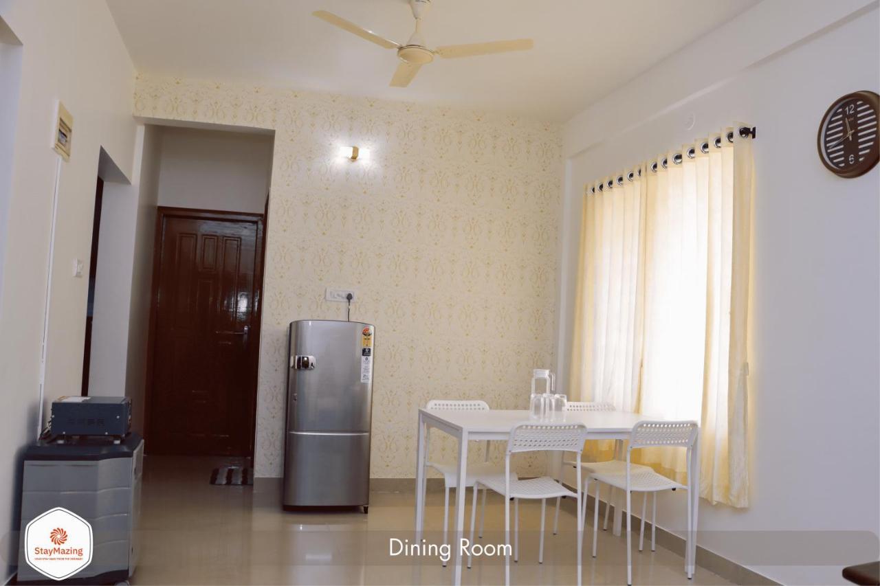 Staymazing-1,2 & 3 Bhk Ac Apartments In Hebbal-5Mins To Manyata-30Mins To Airport Бангалор Экстерьер фото