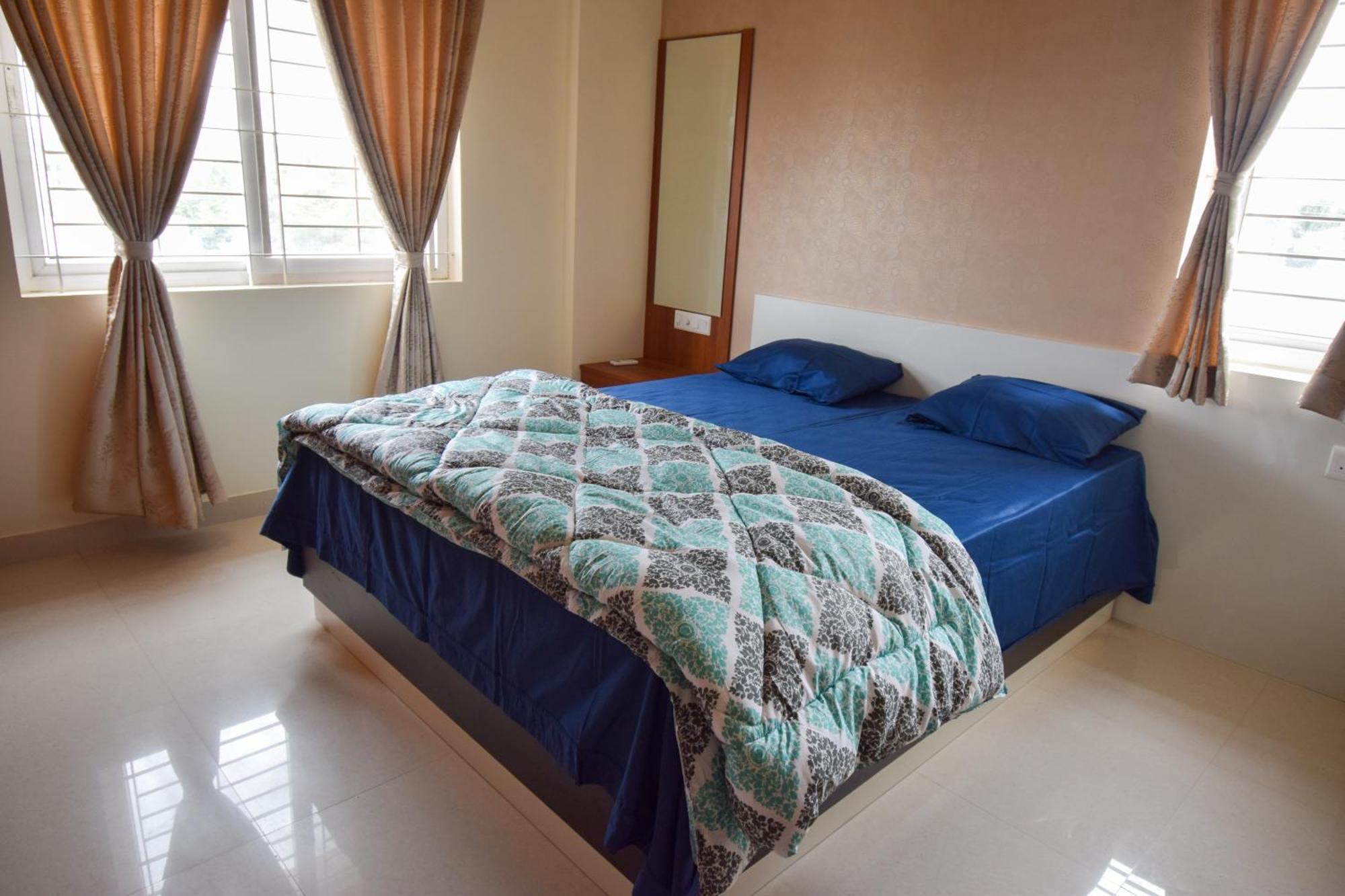 Staymazing-1,2 & 3 Bhk Ac Apartments In Hebbal-5Mins To Manyata-30Mins To Airport Бангалор Экстерьер фото