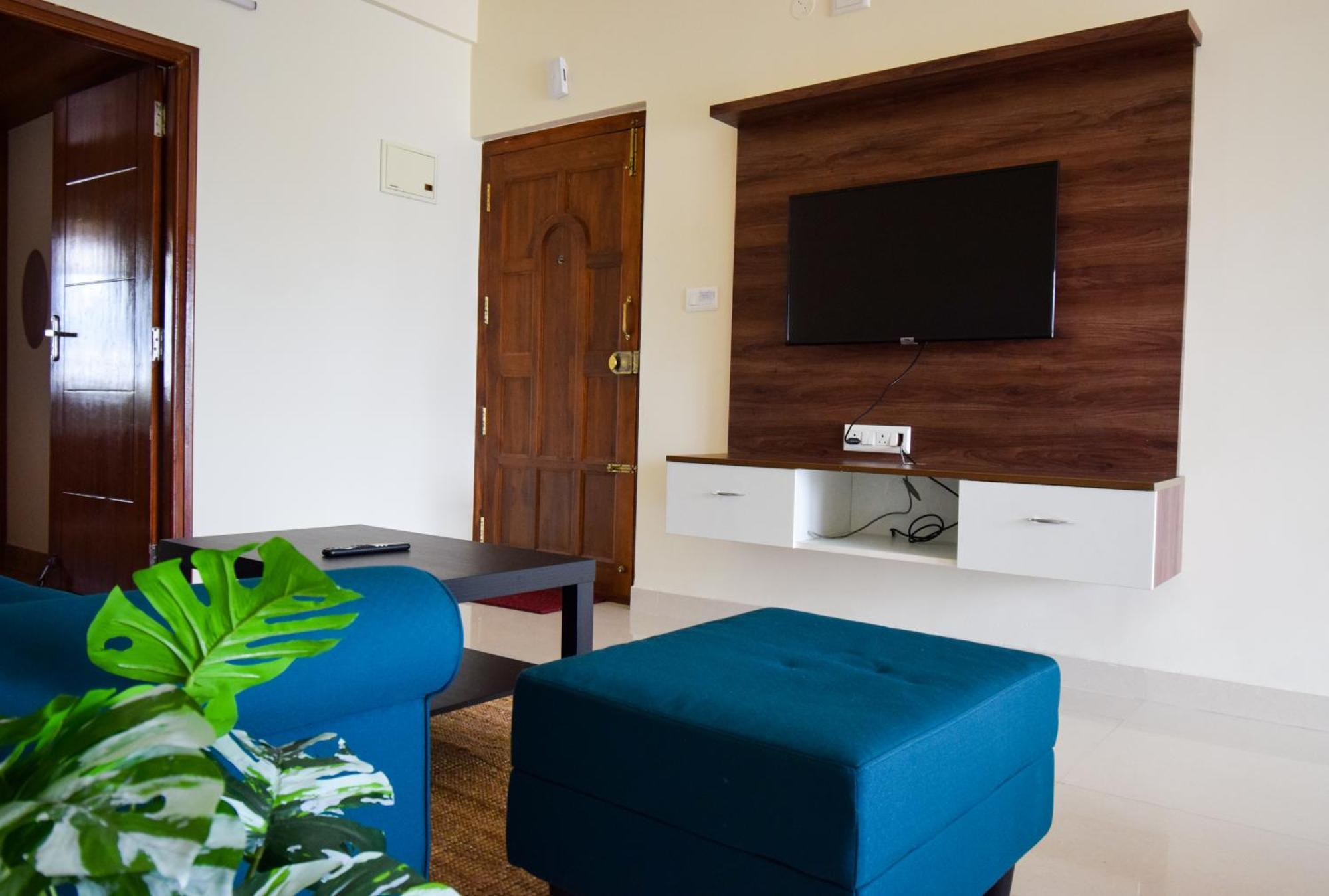 Staymazing-1,2 & 3 Bhk Ac Apartments In Hebbal-5Mins To Manyata-30Mins To Airport Бангалор Экстерьер фото