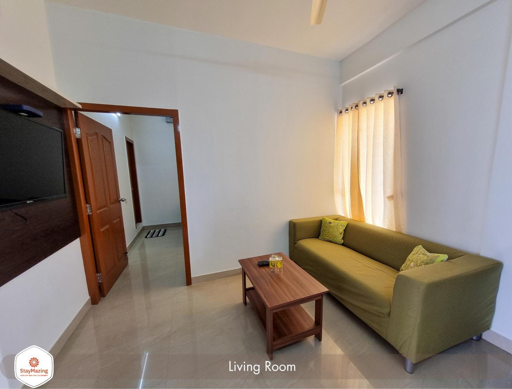 Staymazing-1,2 & 3 Bhk Ac Apartments In Hebbal-5Mins To Manyata-30Mins To Airport Бангалор Экстерьер фото